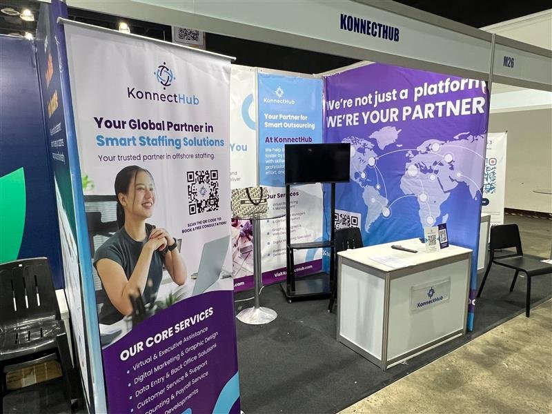 KonnectHub team promoting remote jobs